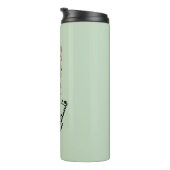 Bouteilles Isothermes Carte de la Palestine (Palestine) | Floral |Paruli (Tourné sur la droite)