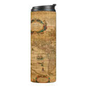 Bouteilles Isothermes Carte d'époque (Tourné sur la gauche)