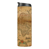 Bouteilles Isothermes Carte d'époque (Tourné sur la droite)