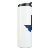 Bouteilles Isothermes carte drapeau Texas (Tourné sur la gauche)