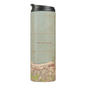 Bouteilles Isothermes Carte topographique du Golden Gate (Tourné sur la droite)