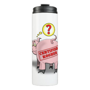 Bouteilles Isothermes Cartoon certifié Kosher Pig