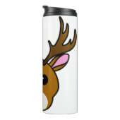 Bouteilles Isothermes Cartoon Deer (Tourné sur la droite)
