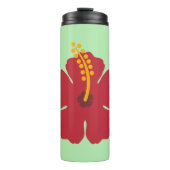 Bouteilles Isothermes Cartoon rouge Hibiscus simple (Devant)