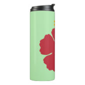 Bouteilles Isothermes Cartoon rouge Hibiscus simple (Tourné sur la gauche)