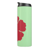 Bouteilles Isothermes Cartoon rouge Hibiscus simple (Tourné sur la droite)