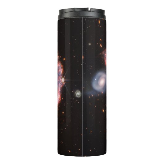 Bouteilles Isothermes Cartwheel Galaxy, James Webb Télescope Spatial (Dos)