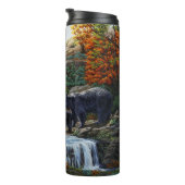 Bouteilles Isothermes Cascade Mère et Cube Ours Noir (Tourné sur la droite)