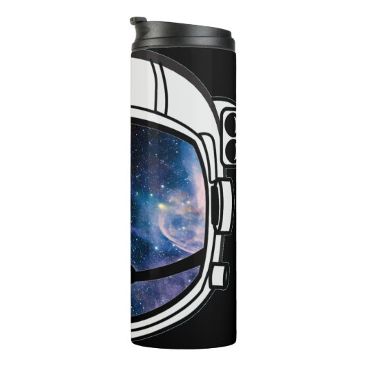 Bouteilles Isothermes Casque d'astronaute spatiale (Tourné sur la droite)