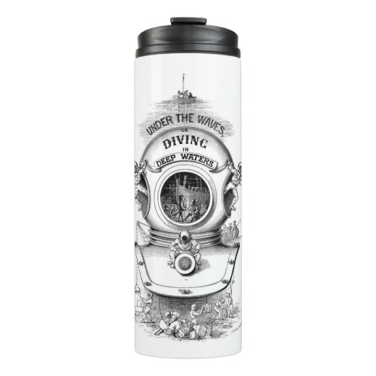 Bouteilles Isothermes Casque de plongée de mer profonde (Devant)