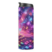 Bouteilles Isothermes Casques Neon Music Mixer Abstraits (Tourné sur la droite)