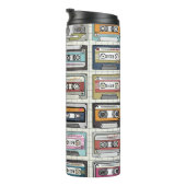 Bouteilles Isothermes Cassette de musique rétro : Icône nostalgique (Tourné sur la droite)