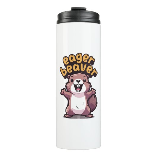Bouteilles Isothermes Castor zélé (Devant)
