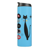 Bouteilles Isothermes Cat Cool de MCM moderne de l'ère rétro atomique du (Tourné sur la droite)