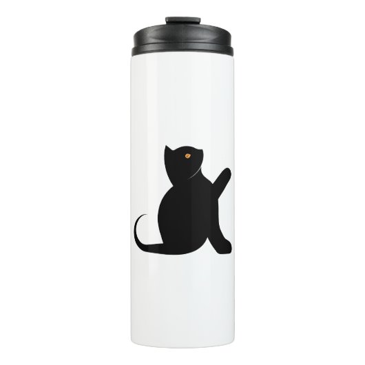 Bouteilles Isothermes Cat dit bonjour (Devant)