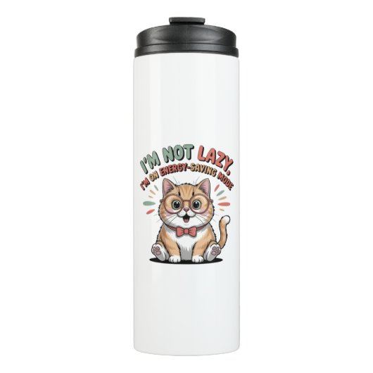 Bouteilles Isothermes Cat in Energy Saving Mode (Devant)