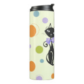 Bouteilles Isothermes Cat moderne du milieu du siècle (Tourné sur la gauche)