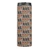 Bouteilles Isothermes Cat Noir Températeur de Noël (Dos)