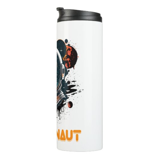 Bouteilles Isothermes Catsmonaute Astronaut Chat Ou Chat Spatial (Tourné sur la droite)