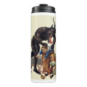 Bouteilles Isothermes cauchemar noël krampus (Devant)