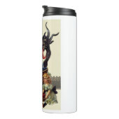 Bouteilles Isothermes cauchemar noël krampus (Tourné sur la droite)