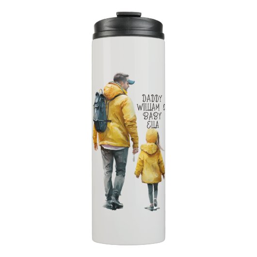 Bouteilles Isothermes Caution père et fille (3) (Devant)