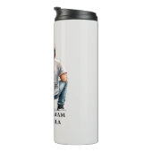 Bouteilles Isothermes Caution père et fille noire (11) (Tourné sur la droite)