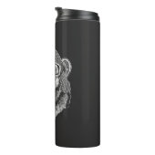 Bouteilles Isothermes Cavalier de moto de chimpanzé (Tourné sur la droite)