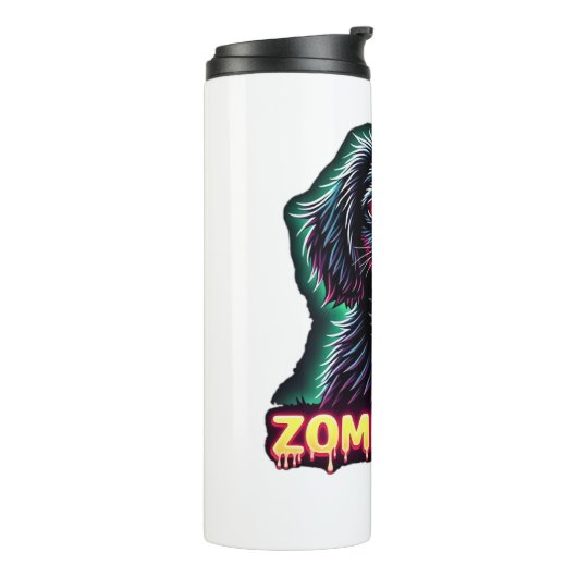 Bouteilles Isothermes Cavalier King Charles Spaniel CKCS Zombie Dog Hall (Tourné sur la gauche)