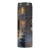 Bouteilles Isothermes Cavalier King Charles Spaniel Noël Festive (Dos)