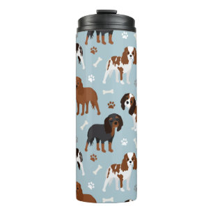 Bouteilles Isothermes Cavalier King Charles Spaniel Paws and Bones