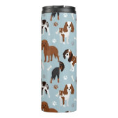 Bouteilles Isothermes Cavalier King Charles Spaniel Paws and Bones (Dos)