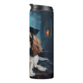 Bouteilles Isothermes Cavalier King Citrouilles Halloween effrayant (Tourné sur la droite)