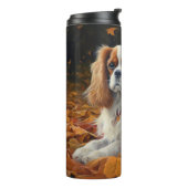 Bouteilles Isothermes Cavalier King en automne Feuilles automne Inspirat (Tourné sur la gauche)
