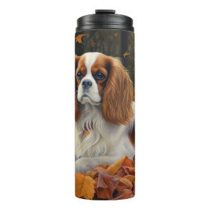 Bouteilles Isothermes Cavalier King en Automne les Feuilles qui Tombent