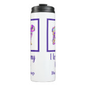 Bouteilles Isothermes Cavapoo Cute Chien Silhouette PPY&B (Devant)