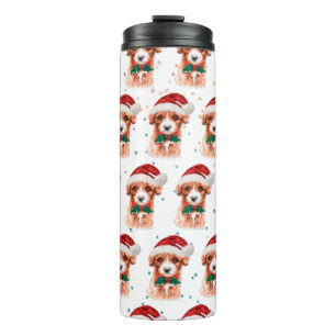 Bouteilles Isothermes Cavoodle Chien race Étoiles de Noël
