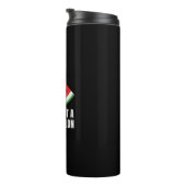 Bouteilles Isothermes Ce n'est pas une pastèque - Palestinien keffiyeh (Tourné sur la droite)