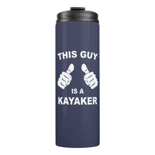 Bouteilles Isothermes Ce Type Est Kayaker (Devant)
