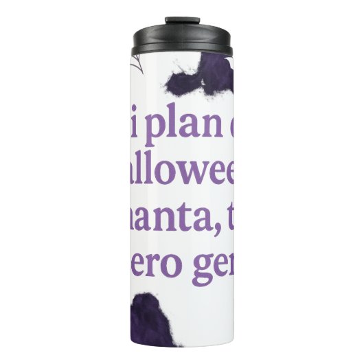 Bouteilles Isothermes Celebra Halloween a tu manera (Devant)