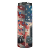 Bouteilles Isothermes Célébration américaine de Camion Patriotique (Dos)