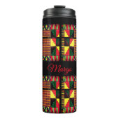 Bouteilles Isothermes Célébration des concepts abstraits africains (Devant)