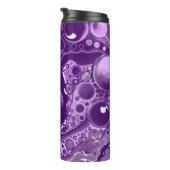 Bouteilles Isothermes Cellules d'art fluides en marbre violet (Tourné sur la droite)