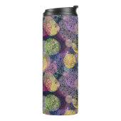 Bouteilles Isothermes Cercle mignon abstrait de point de polka (Tourné sur la gauche)