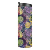 Bouteilles Isothermes Cercle mignon abstrait de point de polka (Tourné sur la droite)