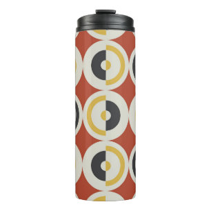 Bouteilles Isothermes Cercles colorés géométriques sans couture Motif