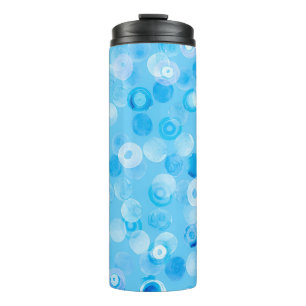 Bouteilles Isothermes Cercles d'hiver : Pois Abstraits.