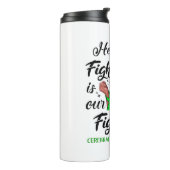 Bouteilles Isothermes Cérébral Palsy Conscience Son combat est notre com (Tourné sur la gauche)