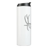 Bouteilles Isothermes cerf, chasse aux cerfs, cerf muet, cerf de bébé, q (Tourné sur la gauche)