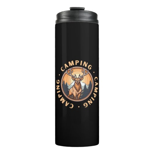 Bouteilles Isothermes Cerf - Faune - Camping (Devant)